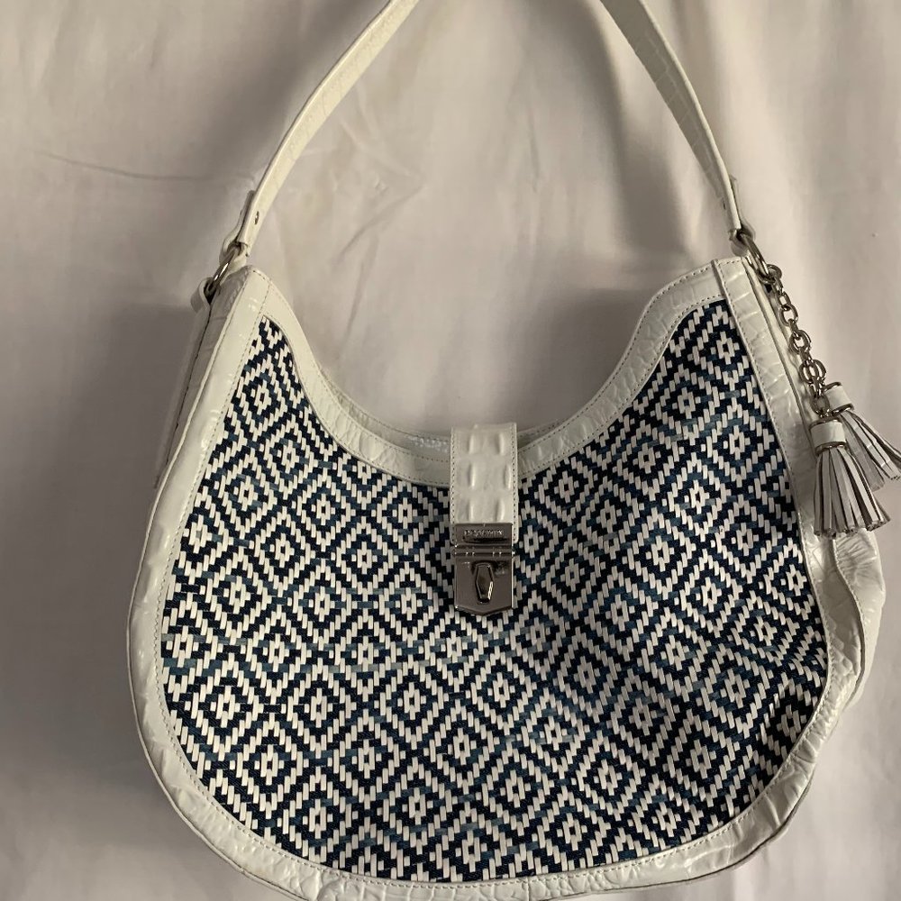 Brahmin  Bethany Royal Summer Palm Shoulder